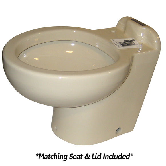 Raritan Marine Elegance - Household Style - Bone - Fresh or Saltwater - Smart Toilet Control - 12v [220AHS012]