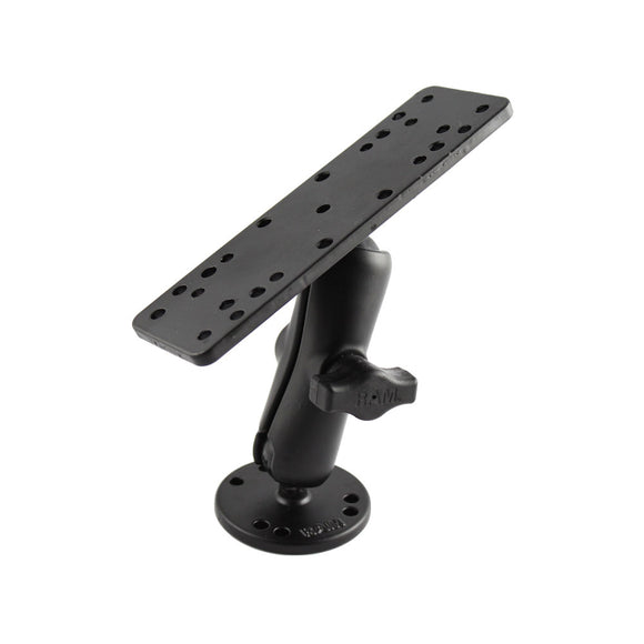 RAM Mount Marine Electronics Mount - Gimbal Bracket Under 5lbs. [RAM-B-111U] - RAM Mounting Systems