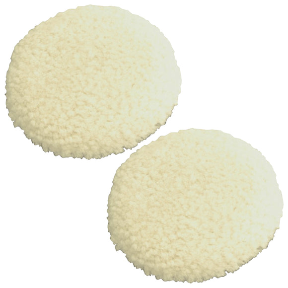 Shurhold Buff Magic Compounding Wool Pad - 2-Pack - 6.5