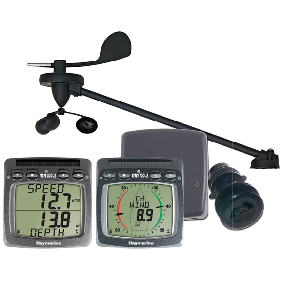 Raymarine Wireless Wind, Speed & Depth System w/Triducer [T108-916]