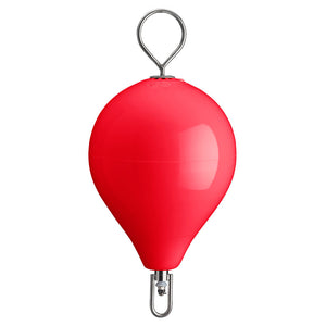 Polyform 17" CM Mooring Buoy w/SS Iron - Red [CM-3SS-RED]