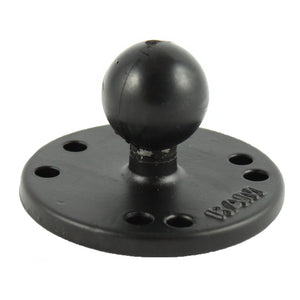 RAM Mount 2-7-16" Diameter Base w-1" Ball [RAM-B-202U] - RAM Mounting Systems