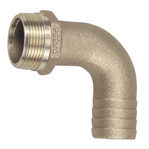 Perko 3-4" Pipe To Hose Adapter 90 Degree Bronze MADE IN THE USA [0063DP5PLB] - Perko