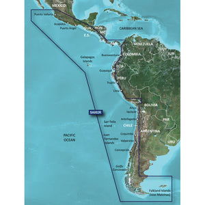 Garmin BlueChart g2 HD - HXSA002R - South America West Coast - microSD-SD [010-C1063-20] - Garmin