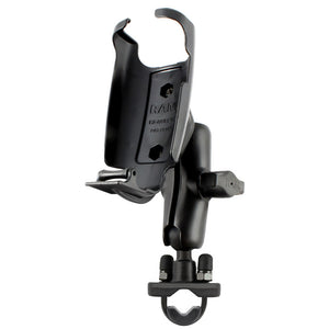 RAM Mount Garmin GPSMAP 62 Series Handlebar Rail Mount [RAM-B-149Z-GA41U] - RAM Mounting Systems