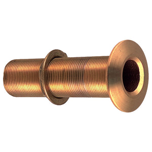 Perko 3-4" Thru-Hull Fitting w-Pipe Thread Bronze Extra Long - Max Hull 5" Thick [0348DP5PLB] - Perko