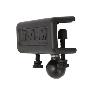 RAM Mount 1" x 1" Glare Shield Clamp Base w-1" Ball [RAM-B-259U] - RAM Mounting Systems