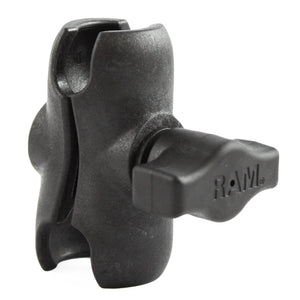 RAM Mount Composite Short Double Socket Arm f-1" Ball [RAP-B-201U-A] - RAM Mounting Systems