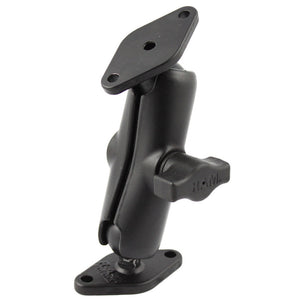 RAM Mount 1" Diameter Ball Mount w-2 Diamond Bases [RAM-B-102U] - RAM Mounting Systems