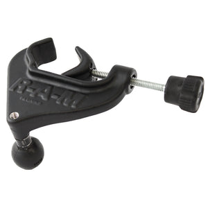 RAM Mount Yoke Clamp Base w-1" Ball & 1-4-20" Tap [RAM-B-121BAU] - RAM Mounting Systems