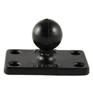 RAM Mount 1.5" x 2.5" Rectangle Base w-1" Ball [RAM-B-202U-1525] - RAM Mounting Systems