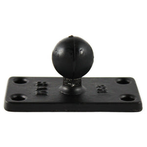 RAM Mount 1.5" x 3" Rectange Base w-1" Ball [RAM-B-202U-153] - RAM Mounting Systems