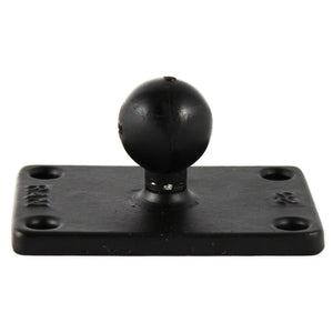 RAM Mount 2" x 3" Rectangle Base w-1" Ball [RAM-B-202U-23] - RAM Mounting Systems