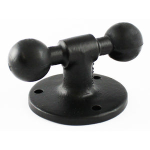 RAM Mount Double Ball w-2.5" Round Base [RAM-B-217U] - RAM Mounting Systems