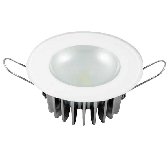 Lumitec Mirage - Flush Mount Down Light - Glass Finish/No Bezel - 2-Color White/Blue Dimming [113191]