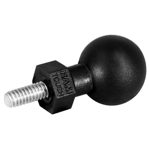 RAM  Mount 1" Tough-Ball w- 1-4" -20 x .25" Male Threaded Post [RAP-B-379U-252025] - RAM Mounting Systems