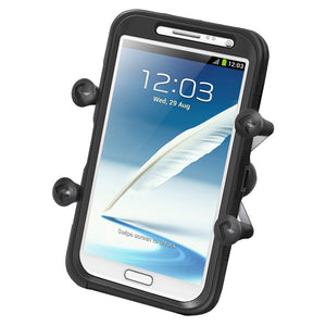 RAM Mount Universal X-Grip IV Large Phone-Phablet Holder w-1" Ball [RAM-HOL-UN10BU] - RAM Mounting Systems