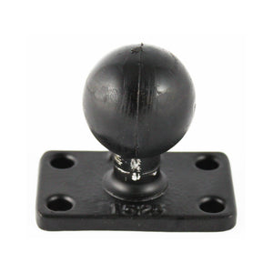 RAM Mount 1.5" x 2.5" Rectangle Base w-1.5" Ball [RAM-202U-1525] - RAM Mounting Systems