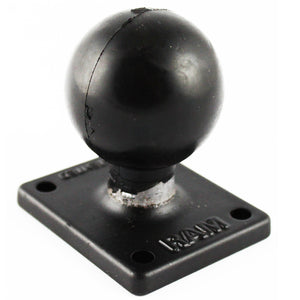 RAM Mount 2" x 1.7" Base w-AMPs Hole Pattern & 1.5" Ball [RAM-347U] - RAM Mounting Systems