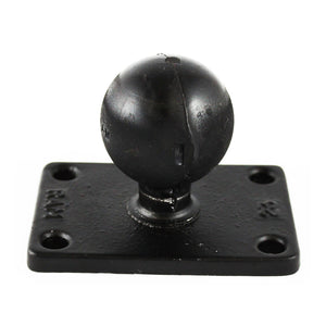 RAM Mount 2" x 3" Rectangle Base w-1.5" Ball [RAM-202U-23] - RAM Mounting Systems