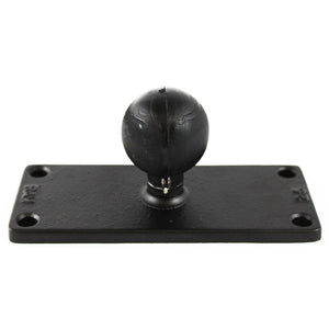 RAM Mount 2" x 5" Rectangular Base w-1.5" Ball [RAM-202U-25] - RAM Mounting Systems