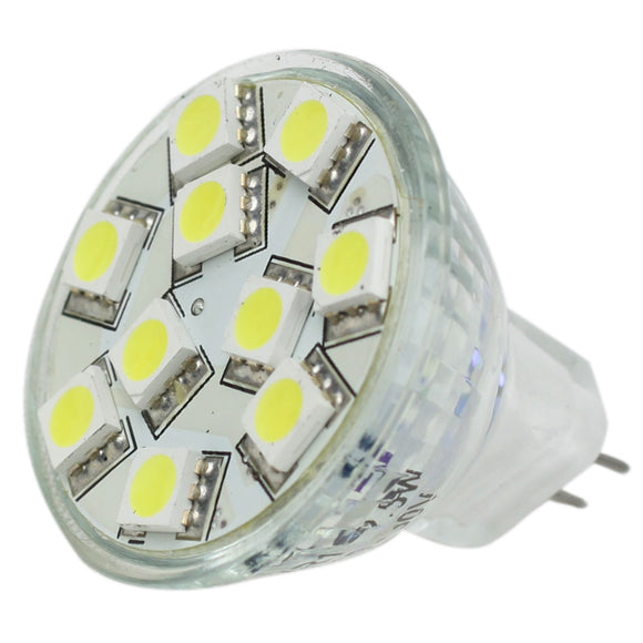 Lunasea MR11 LED Bulb - 10-30VDC/2.2W/140 Lumens - Warm White [LLB-11TW-61-00]