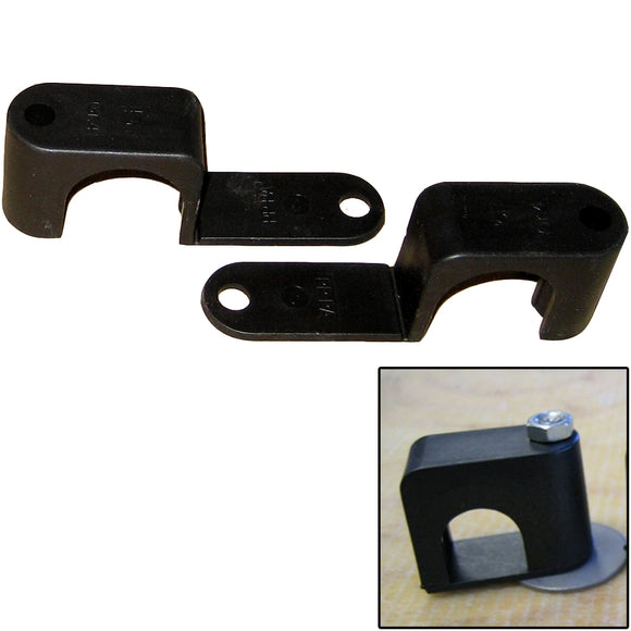 Weld Mount Single Poly Clamp f/1/4