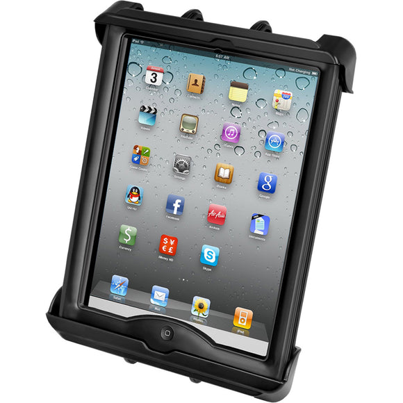 RAM Mount Tab-Lock Universal Locking Cradle f-Apple iPad w-LifeProof & Lifedge Cases [RAM-HOL-TABL17U] - RAM Mounting Systems