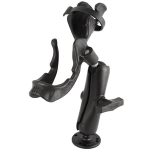 RAM Mount RAM-ROD 2000 Fishing Rod Holder w-RAM-ROD Revolution Ratchet-Socket System and Round Flat Surface Base [RAM-117U] - RAM Mounting Systems