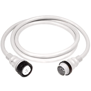 Marinco 50Amp 125/250V Shore Power Cable - 50' - White [6152SPPW]