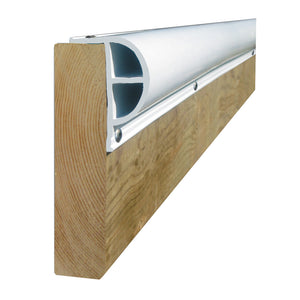 Dock Edge PRODOCK Heavy "P" Dock Profile - (3) 8' Sections - White [1200-F]