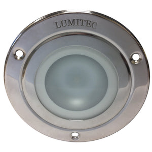 Lumitec Shadow - Flush Mount Down Light - Polished SS Finish - White Non-Dimming [114113]