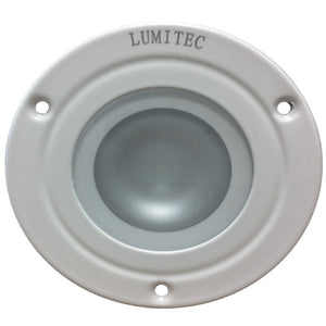 Lumitec Shadow - Flush Mount Down Light - White Finish - 4-Color White/Red/Blue/Purple Non-Dimming [114120]