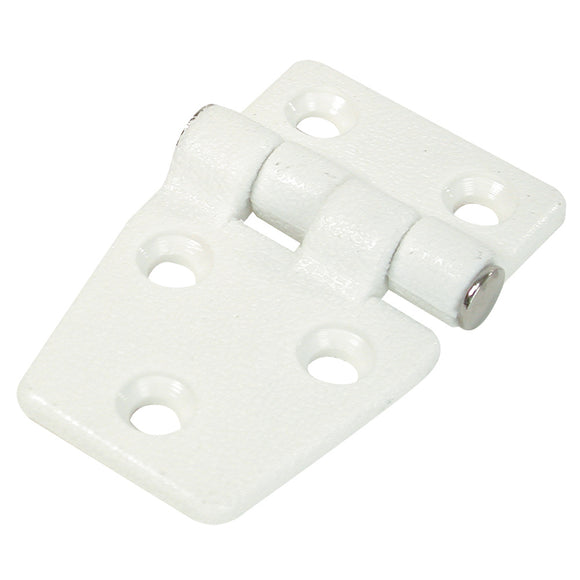 Whitecap Shortside Door Hinge - White Nylon - 1-3/8