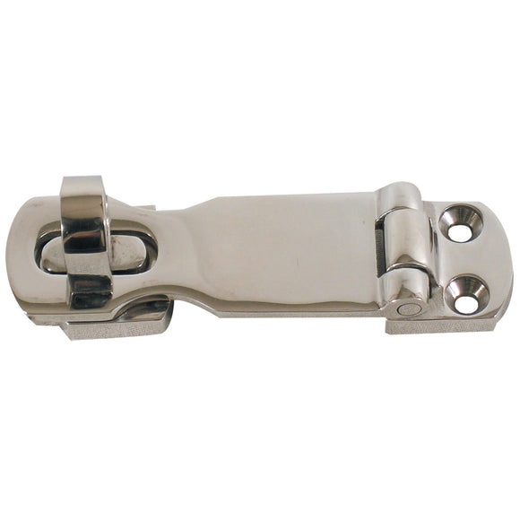 Whitecap 90 Degree Mount Swivel Safety Hasp - 316 Stainless Steel - 3