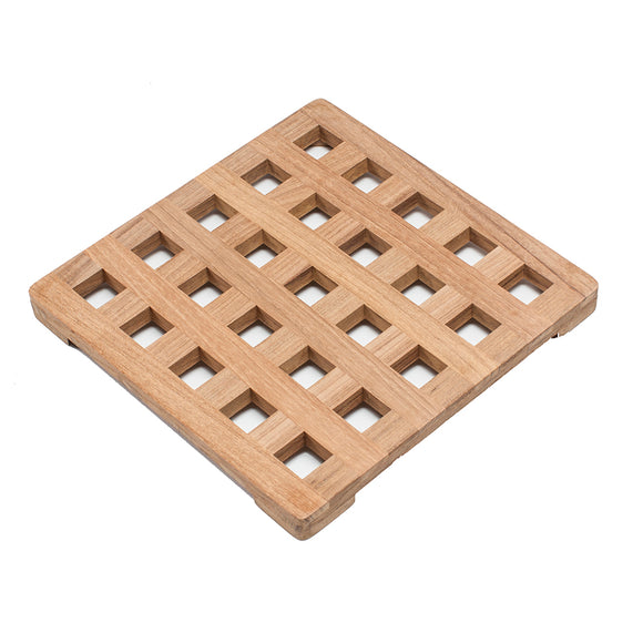 Whitecap Teak Large Square Trivet - 8