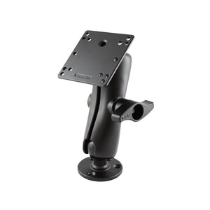 RAM Mount 4.75" Square Base VESA 75mm & 100mm Hole Patterns w-Surface Mount - 2.25" Rubber Ball "D" Size [RAM-D-101U-246] - RAM Mounting Systems