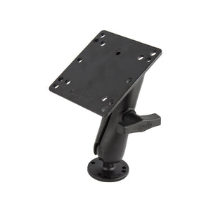 RAM Mount 4.75" Square Base VESA 75mm & 100mm Hole Patterns w-Surface Mount - 1.5" Rubber Ball Size [RAM-101U-246] - RAM Mounting Systems