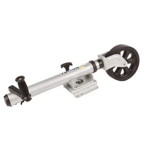 Fulton XLT 1500 lbs. Swing Away Bolt-On Jack w-12" Travel & 8" Poly Wheel - Sharkskin Finish [141133] - Fulton