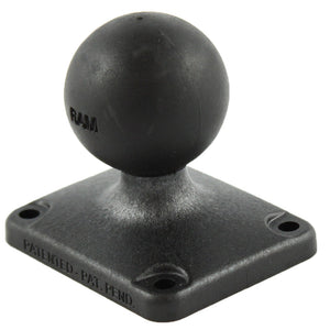 RAM Mount 2" x 2.5" Rectangle Composite Base w-1.5" Ball [RAP-202U-225] - RAM Mounting Systems