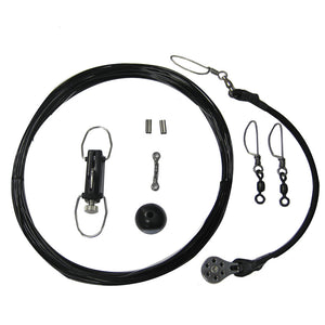 Rupp Center Rigging Kit w/Klickers - Black Mono 50' [CA-0113-MO]