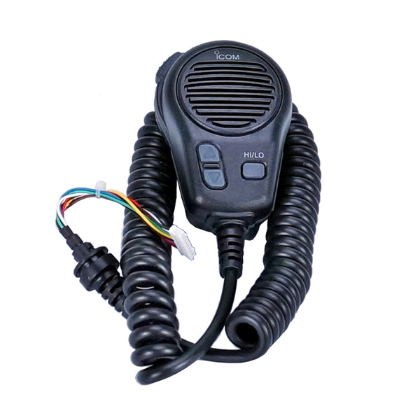 Icom Standard Hand Mic f-M424 - Black [HM196B] - Icom