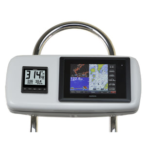 NavPod GP2040-11 SystemPod Pre-Cut f/Garmin 8008/8208 & 1 Instrument f/12" Wide Guard [GP2040-11]