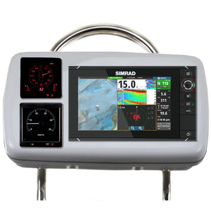 NavPod GP2080-13 SystemPod Pre-Cut f/Simrad NSS9 evo2 or B&G Zeus 9 & 2 Instruments f/12" Wide Guard [GP2080-13]