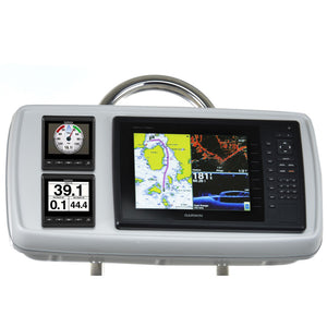 NavPod GP2170-06 SystemPod Pre-Cut f/Garmin 1020/1020xs/1040xs & 2 Instruments f/12" Wide Guard [GP2170-06]