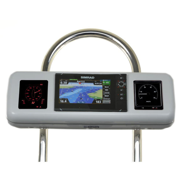 NavPod GP2606 SystemPod Pre-Cut f/Simrad NSS7 evo2 or B&G Zeus 7 & 2 Instruments f/12