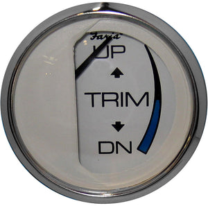 Faria Chesapeake White SS 2" Trim Gauge (J-E-Suzuki Outboard) [13809] - Faria Beede Instruments