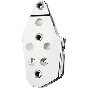 Ronstan Series 30 Fiddle Block - Narrow w/Tube Rivet Head  V-Jam Cleat [RF187]