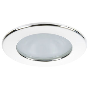 Quick Kai XP Downlight LED - 4W, IP66, Screw Mounted - Round White Bezel, Round Warm White Light [FAMP2982B02CA00]