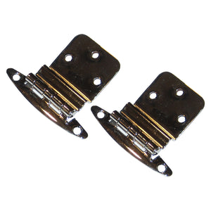 Perko Chrome Plated Brass 3-8" Inset Hinges [0271DP0CHR] - Perko